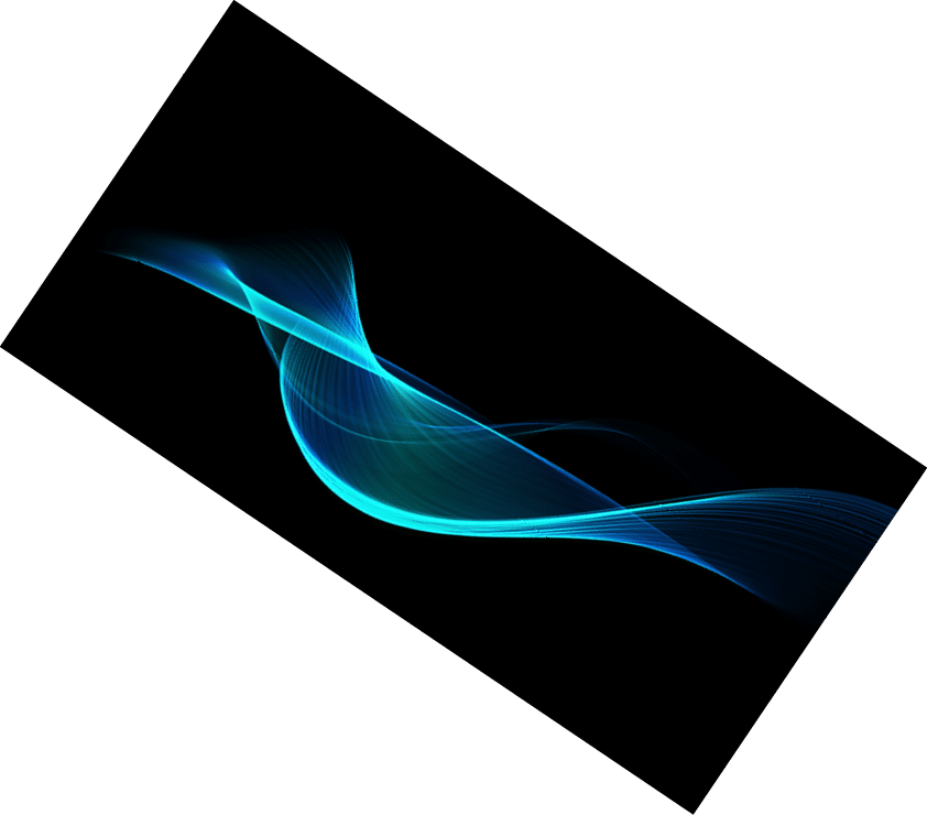 Abstract blue wave on a blue background